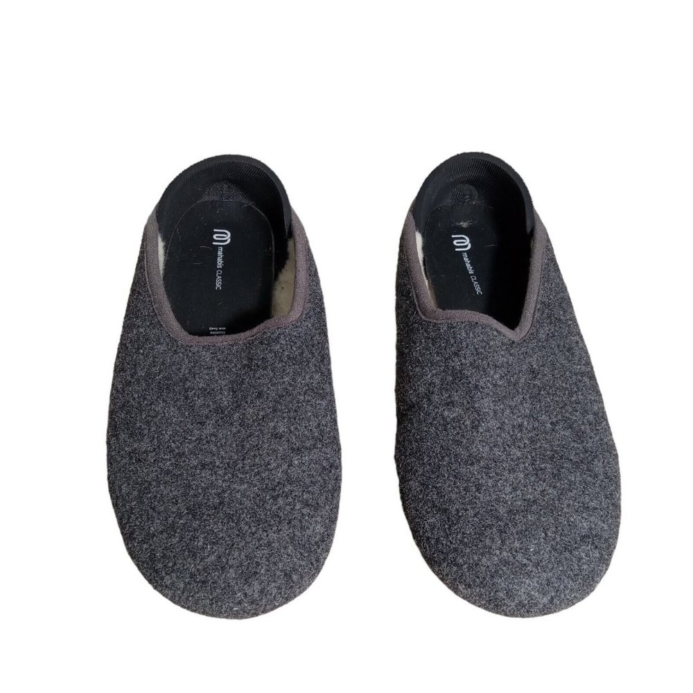 Mahabis Unisex Size EU 43 Mens US 9.5/10 Gray Classic Slip-On  Slippers